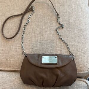 Marc by Marc Jacobs dark grey genuine Leather Shoulder Bag